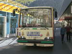 OBZ Zermatt - Nr. 8/VS 143 406 - Vetter Elektrobus am 14. Oktober 2019 am Bahnhof Zermatt.