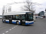 VBZ - Trolleybus Nr.171 unterwegs auf der Linie 33 in der Stadt Zürich am 11.03.2016