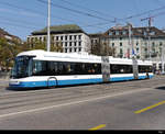 VBZ - Trolleybus Nr.93 unterwegs in der Stadt Zürich am 20.09.2020