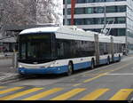 VBZ -Hess Trolleybus  Nr.62 in Zürich Altstetten am 17.12.2022