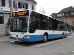 VBZ - Mercedes Citaro  Nr.316 ZH  706316 unterwegs auf der Linie 753 in Zrich am 01.01.2013