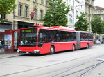 Bern Mobil - Mercedes Citaro Nr.861 BE 671861 unterwegs auf der Linie 19 in der Stadt Bern am 21.06.2016