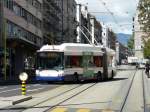 TPG - Hess-Swisstrolley BGT-N2C  Nr.759 unterwegs auf der Linie 3 in Genf am 09.09.2013