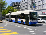 VBL - Trolleybus Nr.201 unterwegs auf der Linie 7 in der Stadt Luzern am 21.05.2016