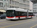 VBSG - Trolleybus Nr.173 unterwegs auf der Linie 3 in der Stadt St. Gallen am 15.05.2016