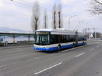VBZ - Trolleybus Nr.176 unterwegs auf der Linie 33 in der Stadt Zürich am 11.03.2016