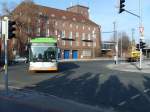 hannover-ustra O530 CNG als Buslinie 134 am Bahnhof Bismarkstra�e. Bild vom 16.2.07