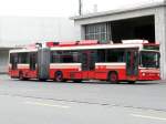 NAW Trolleybus VB Biel - Fahrzeugparade mit Trolleybussen mit dem NAW Trolley Nr.80 vor dem Depot in Biel am 01.06.2008
