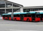 NAW Trolleybus VB Biel - Fahrzeugparade mit Trolleybussen mit dem NAW Trolley Nr.88 vor dem Depot in Biel am 01.06.2008