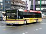 MAN Niederflurbus 2. Generation STI - MAN Bus Nr.98 BE 577098 eingeteilt auf der Linie 55 bei der Bushaltestelle vor dem Bahnhof Thun am 24.05.2008