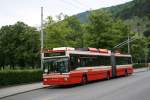 NAW Trolleybus Der Swisstrolley-Prototyp Nr. 80 anl�sslich einer Sonderfahrt auf der alten Route der Linie 1. (1.6.2008)