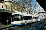 Solaris Trollino TC La Chaux-de-Fonds Nr. 141 Solaris Trolleybus am 22. Dezember 2007 La Chaux-de-Fonds, Bahnhof