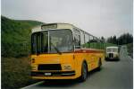 Postauto Postautotreffen im Teuffenthal: Burri, Teuffenthal BE 336'192 FBW/R&J am 31. Oktober 2004 in Buchen (im Hintergrund der Saurer)