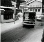 Berner Oberland Aus dem Archiv: AFA Adelboden 16/BE 26'705 FBW/R&J Jahrgang 1980 im M�rz 1988 Adelboden, Dorfstrasse