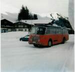 Berner Oberland Aus dem Archiv: AFA Adelboden 3/BE 26'703 FBW/Gangloff Jahrgang 1953 im M�rz 1988 Adelboden, Geils