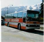 Berner Oberland Aus dem Archiv: AFA Adelboden 16/BE 26'705 FBW/R&J Jahrgang 1980 am 14. April 1988 Frutigen, Marktplatz