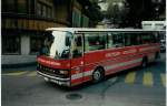 Berner Oberland Aus dem Archiv: AFA Adelboden 20/BE 19'692 Setra Jahrgang 1977 (ex Hauser, Gryon) am 25. Februar 1990 Adelboden, Autobahnhof