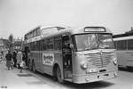 Bussing Historisch ist hier streng genommen nicht der Bus, sondern das Foto: Bus 152 (?) der Vestischen Stra�enbahnen auf dem Neumarkt in Datteln (Mai 1959).