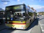 MAN Niederflurbus 2. Generation STI MAN NG 363 Nr. 90 ''Fl�hli'' beim Bhf. Spiez