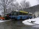 luzern NAW/Hess BGT 5-25 Nr. 188 am 24.1.2007 beim Hirtenhof.