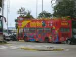 cadiz Ein mir v�llig unbekannter Touristenbus am 20.02.07 in Spanien.