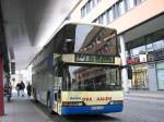Neoplan N 40-Serie Hier ein Superjumbo der Transportfirma OVA im Aalener ZOB