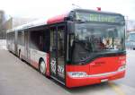 Solaris Urbino Solaris Gelenkbus 336 Bei der Haltestelle Technorama in Winterthur am 02.03.2007