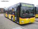 Postauto MAN Lion's City Nr. 8 beim Bhf. B�lach.