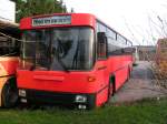 innviertel Ausgedient, hat dieser Bundesbahn-Bus,  und wartet am Gel�nde der Postbusgarage in RIED i.I. auf seine 'Zukunft' 07-03-15 