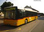 Postauto MAN NL313� von Postauto am Bhf. Embrach-Rorbas.
