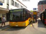 Postauto MAN Lion's City auf der Rundkurs Linie 164 am Bahnhof W�denswil