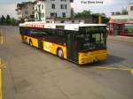 Postauto MAN 3-achser ''Freienbach'' in Samstagern