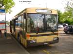 mercedes-benz-o-405--hochflur-stadtversion Mercedes/RJ O405 Nr. 25 beim Bhf. Tiefenburnnen. Dies ist eines der wenigen Mercedes Fahrzeuge mit Fremdaufbau, dieses Fahrzeug besitzt einer von RJ (Ramseier & Jenzel).