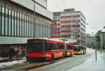 bern Bernmobil, Bern Nr. 15 NAW/Hess Gelenktrolleybus am 4. Januar 2009 Bern, Schanzenstrasse