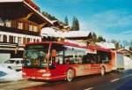 Berner Oberland AFA Adelboden Nr. 28/BE 43'089 Mercedes Citaro am 4. Januar 2009 Adelboden, Margeli