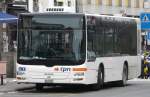 man-niederflurbus-3-generation-lions-city tpn - MAN Lion`s City  VD 478087 bei eienr Pause in Nyon am 03.01.2009