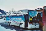 Berner Oberland Fl�ck, Brienz BE 13'878 Setra am 11. Januar 2009 Frutigen, Bahnhof (Einsatz am Ski-Weltcup von Adelboden)