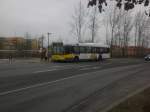 berliner-verkehrsbetriebe-bvg Volvo V7000 auf der Linie 117 nach S-Bahnhof Lichterfelde Ost am S-Bahnhof Teltow-Stadt.