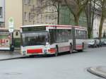 MAN Niederflurbus 1. Generation 09.02.09,MAN der Bogestra Nr.9466 in Gelsenkirchen-H�llen.