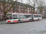 MAN Niederflurbus 1. Generation 09.02.09,MAN der BOGESTRA Nr.9563 in Gelsenkirchen-H�llen.