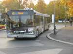 wurzburg---omnibusbetriebsgesellschaft-wurzburg-nvg Ein Urbino III 18 am Hbf auf Linie 45 des Subunternehmers Schraud(Nov 2008)