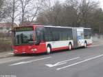 mercedes-benz-o-530-i-citaro Stadtbus Winterthur Nr. 327 am 1.2.09 beim Technorama. Seit dem Fahrplanwechsel werden bei den Bussen der Linie 5 angezeigt, dass sie via Hauptbahnhof fahren.