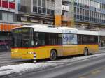 Postauto Postauto - Volvo-Hess  BE 615600 unterwegs auf Dienstfahrt in der Stadt Bern am 10.01.2009
