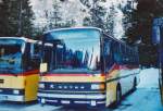 Postauto Tschannen, Zofingen Nr. 9/AG 6048 Setra am 11. Januar 2009 Adelboden, Unter dem Birg (Einsatz am Ski-Weltcup von Adelboden)