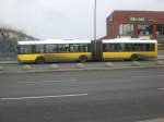 berlin Solaris Urbino auf der Linie M44 am S+U Bahnhof Hermannstra�e.