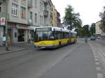 berlin Solaris Urbino auf der Linie M27 nach S+U Bahnhof Jungfernheide am S+U Bahnhof Pankow.