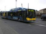 berlin Neoplan N 45-Serie (Centroliner Evolution) auf der Linie M32 nach Staaken Brunsb�ttler Damm/Stadtgrenze am S+U Bahnhof Rathaus Spandau.