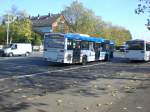 Mercedes-Benz O 405 N (Niederflur-Stadtversion) auf der Linie 186 nach ...