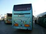 iveco-alle-typen 21.02.09,IVECO Irisbus mit Zutaten von BEULAS und Califa am Busbahnhof von Chiclana de la Frontera/Andalusien/Spanien.