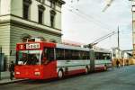 winterthur SW Winterthur Nr. 158 Mercedes O 405GTZ Gelenktrolleybus am 21. Januar 2009 Winterthur, Bahnhof